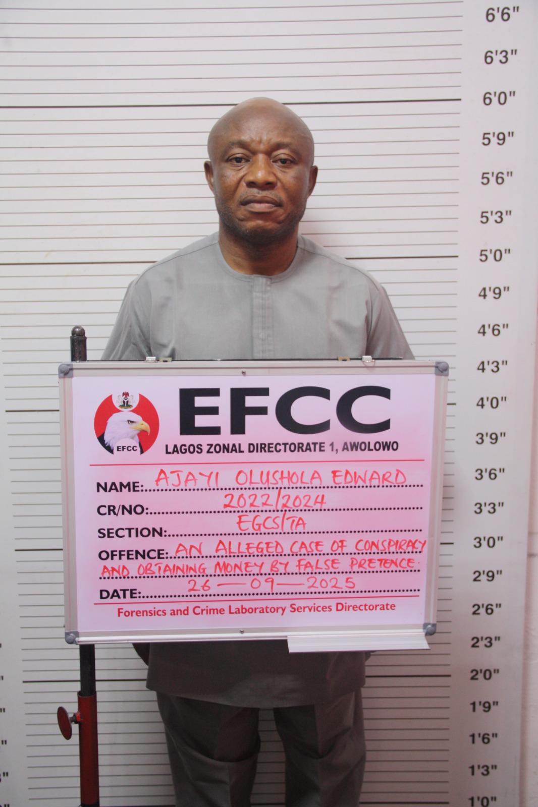 EFCC arraigns man, companies for alleged ₦1.07bn fraud in Lagos