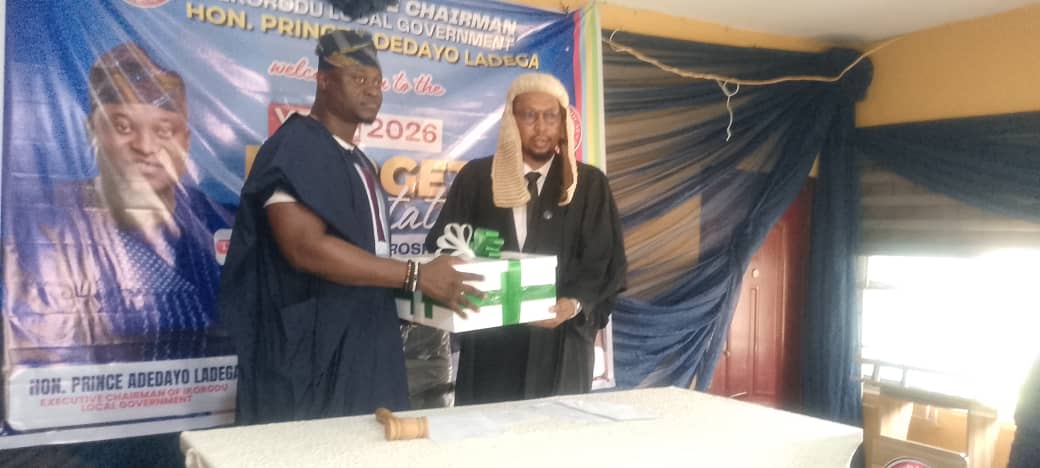 Ikorodu LG chairman presents ₦5.4bn budget for 2026