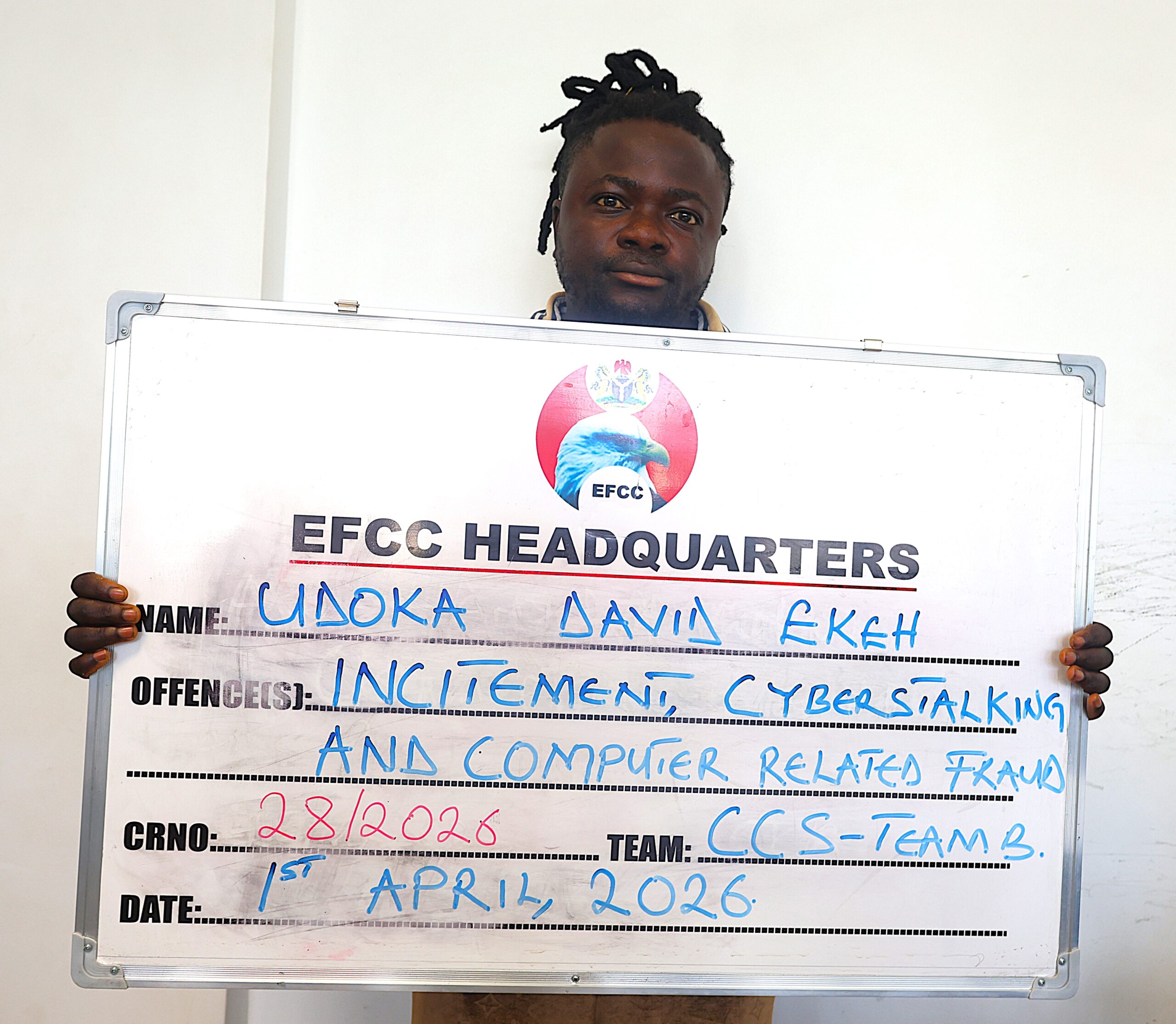 EFCC arrests TikToker over fake kidnap claim