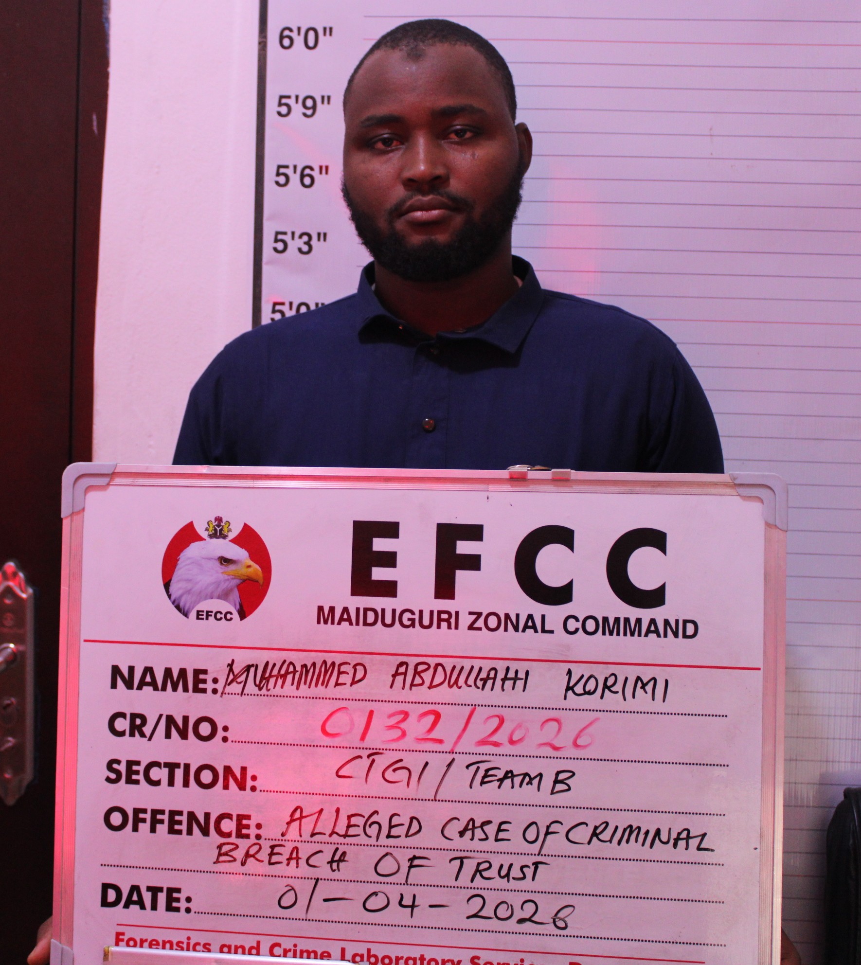 EFCC arraigns man over alleged N25.6m beans fraud