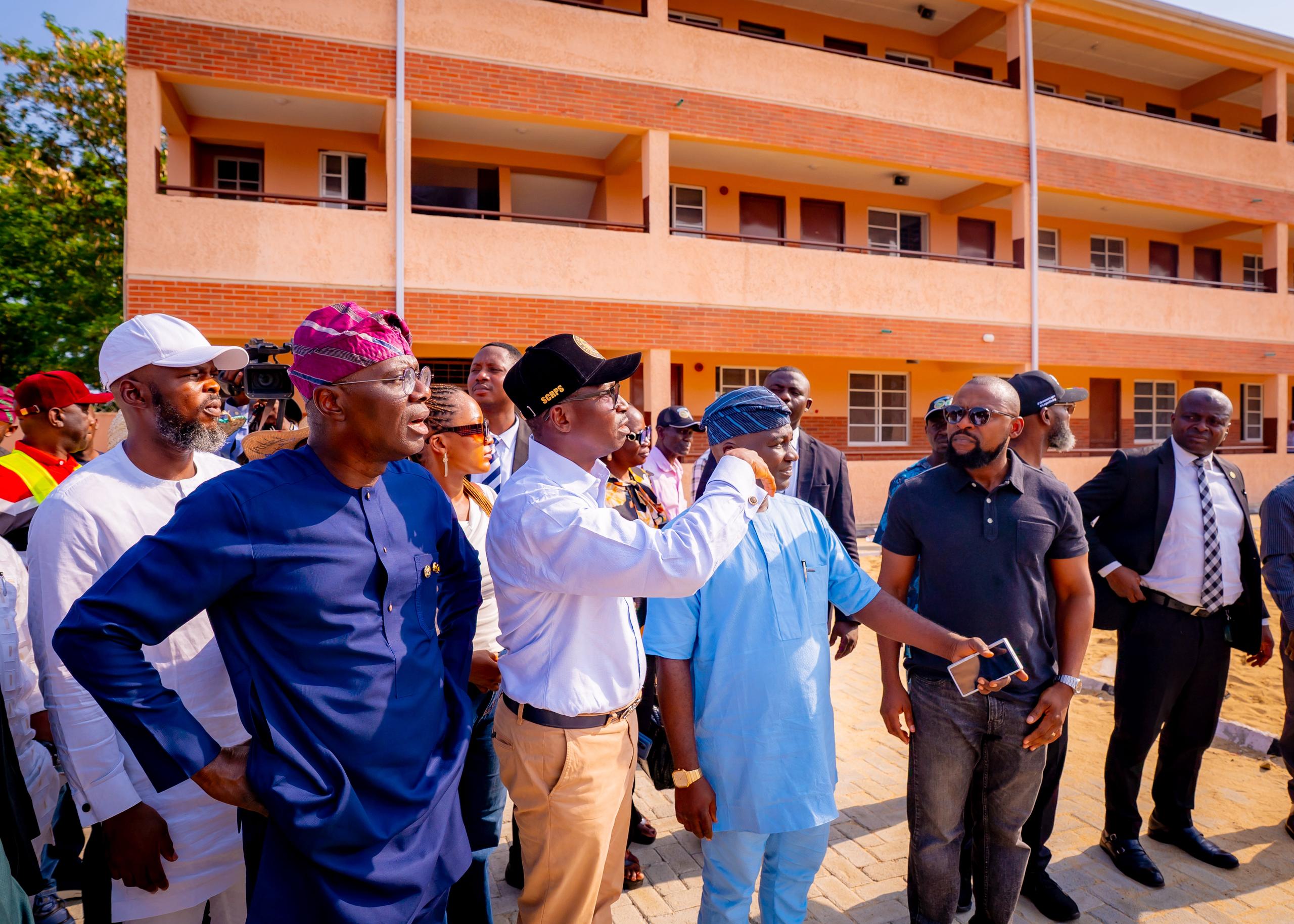 Sanwo-Olu tours mega Ajegunle School ahead of inauguration