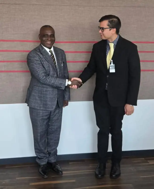 Ita Enang arrives in Germany, begins ambassadorial assignment